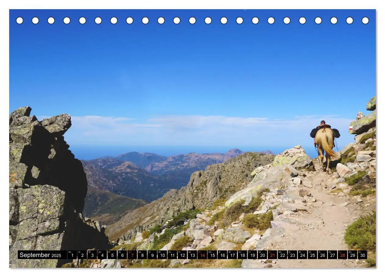Bild: 9783435337248 | Korsikas wilder Norden. GR20 Impressionen (Tischkalender 2025 DIN...