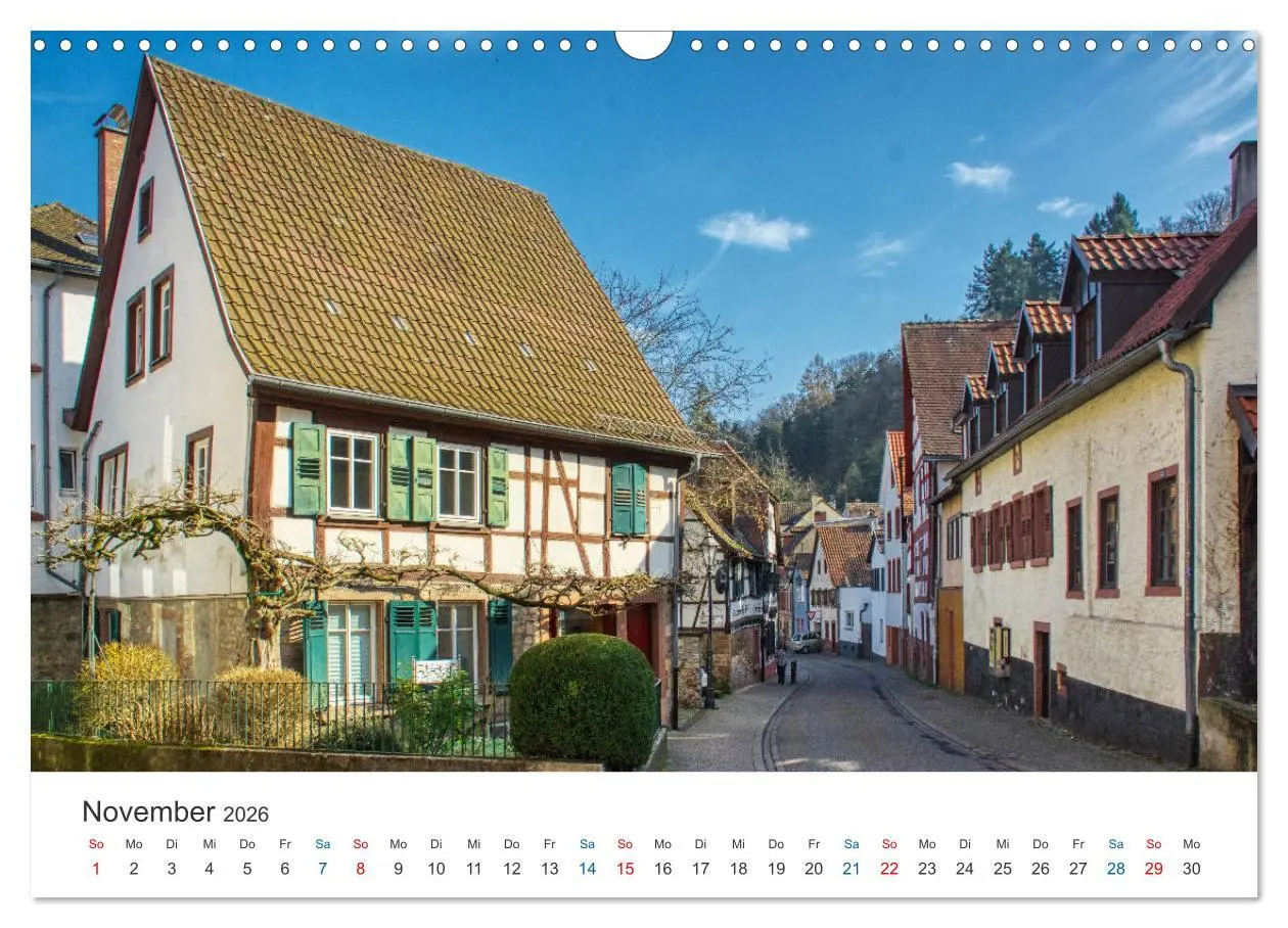 Bild: 9783457287248 | Weinheim - Eine Perle an der Bergstraße (Wandkalender 2026 DIN A3...