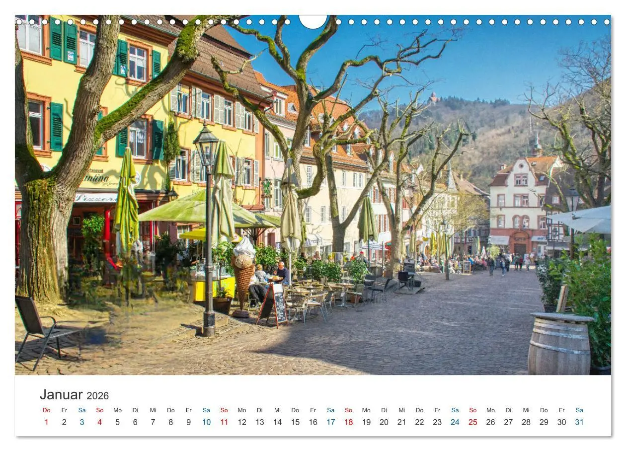 Bild: 9783457287248 | Weinheim - Eine Perle an der Bergstraße (Wandkalender 2026 DIN A3...