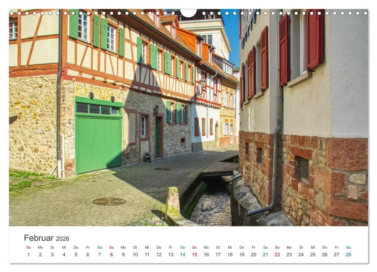 Bild: 9783457287248 | Weinheim - Eine Perle an der Bergstraße (Wandkalender 2026 DIN A3...