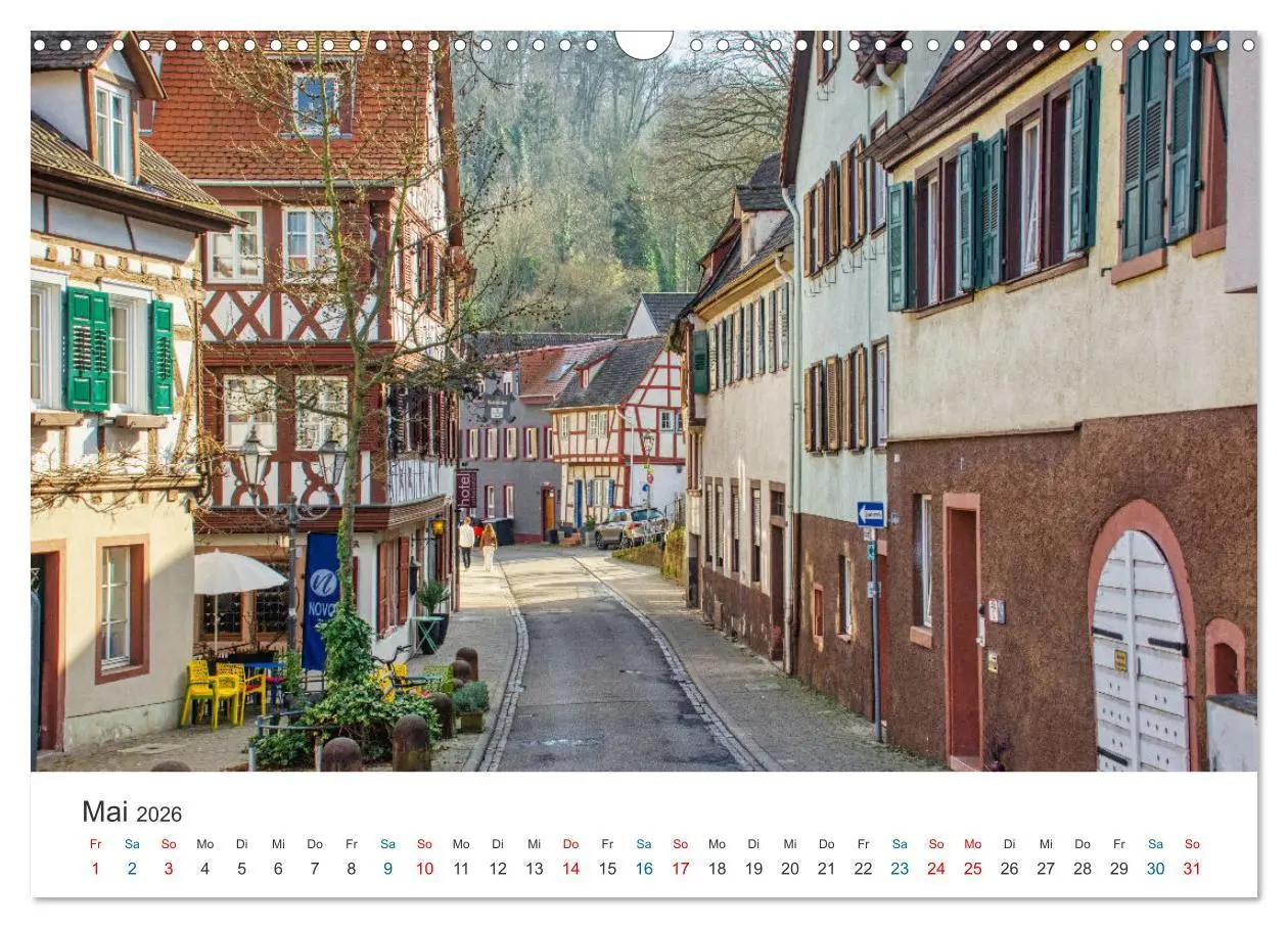 Bild: 9783457287248 | Weinheim - Eine Perle an der Bergstraße (Wandkalender 2026 DIN A3...