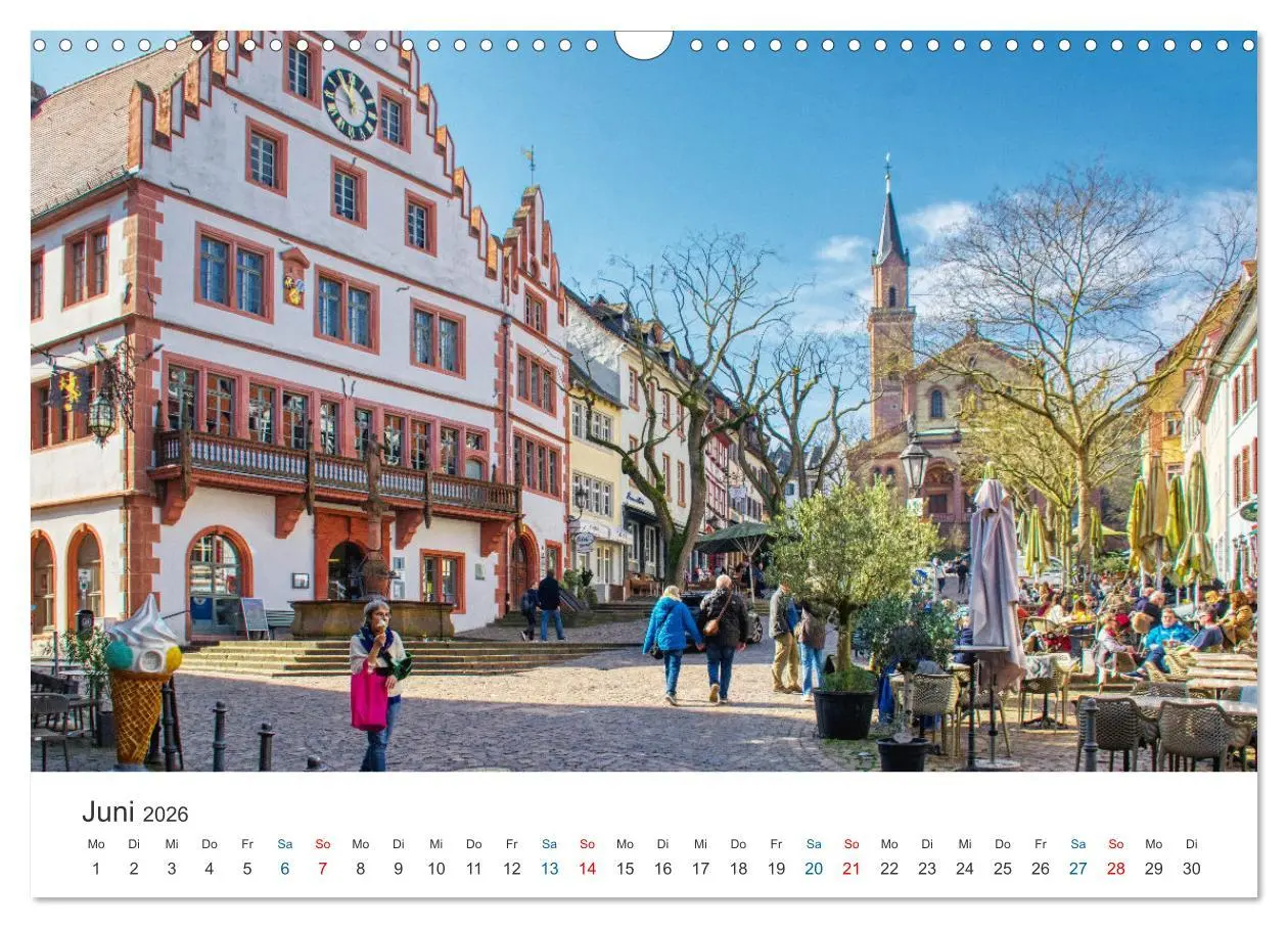 Bild: 9783457287248 | Weinheim - Eine Perle an der Bergstraße (Wandkalender 2026 DIN A3...