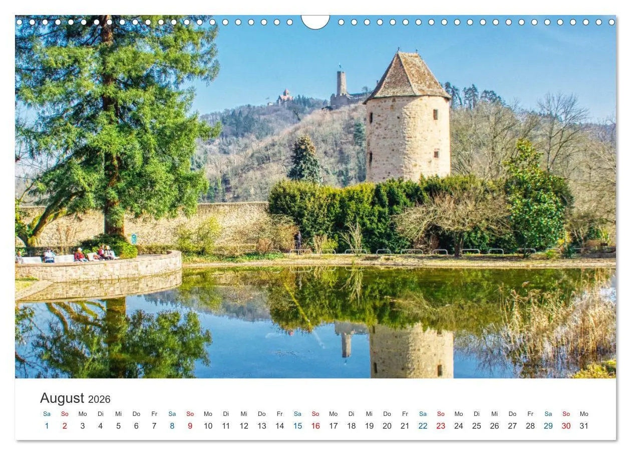 Bild: 9783457287248 | Weinheim - Eine Perle an der Bergstraße (Wandkalender 2026 DIN A3...