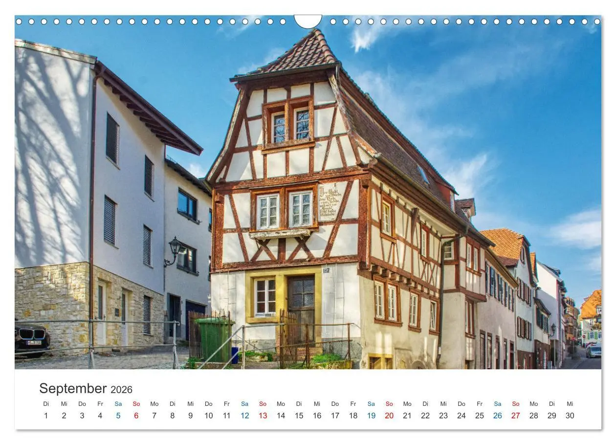 Bild: 9783457287248 | Weinheim - Eine Perle an der Bergstraße (Wandkalender 2026 DIN A3...