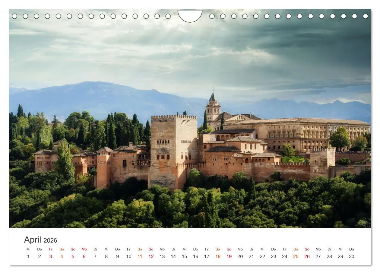 Bild: 9783457667248 | Andalusien - Magische Momente (Wandkalender 2026 DIN A4 quer),...
