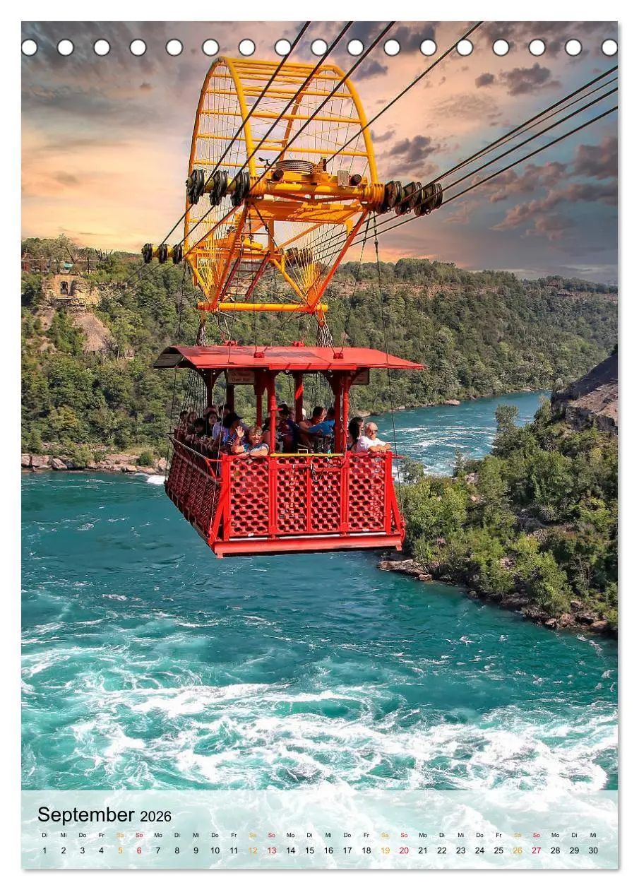 Bild: 9783516377248 | Nervenkitzel Seilbahn (Tischkalender 2026 DIN A5 hoch), CALVENDO...