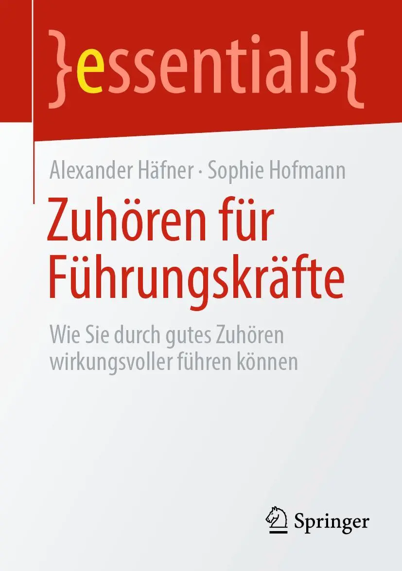 Cover: 9783662667248 | Zuhören für Führungskräfte | Sophie Hofmann (u. a.) | Taschenbuch | ix