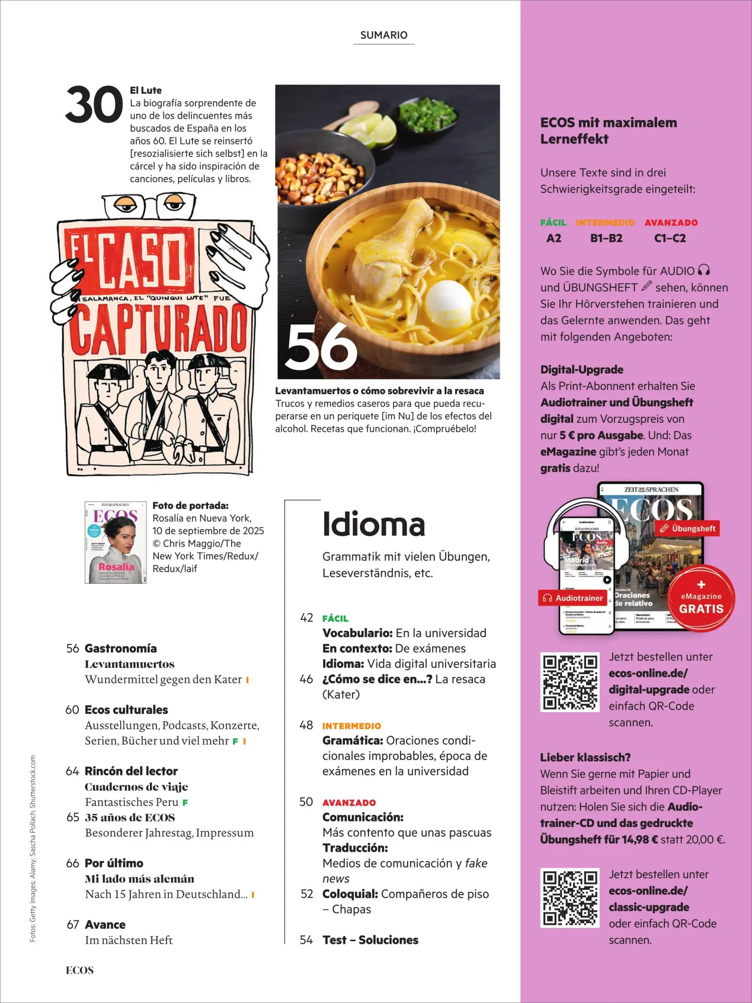 Bild: 9783689877248 | Ecos Magazin 5/26 | ZEIT SPRACHEN GmbH | Broschüre | 67 S. | Deutsch