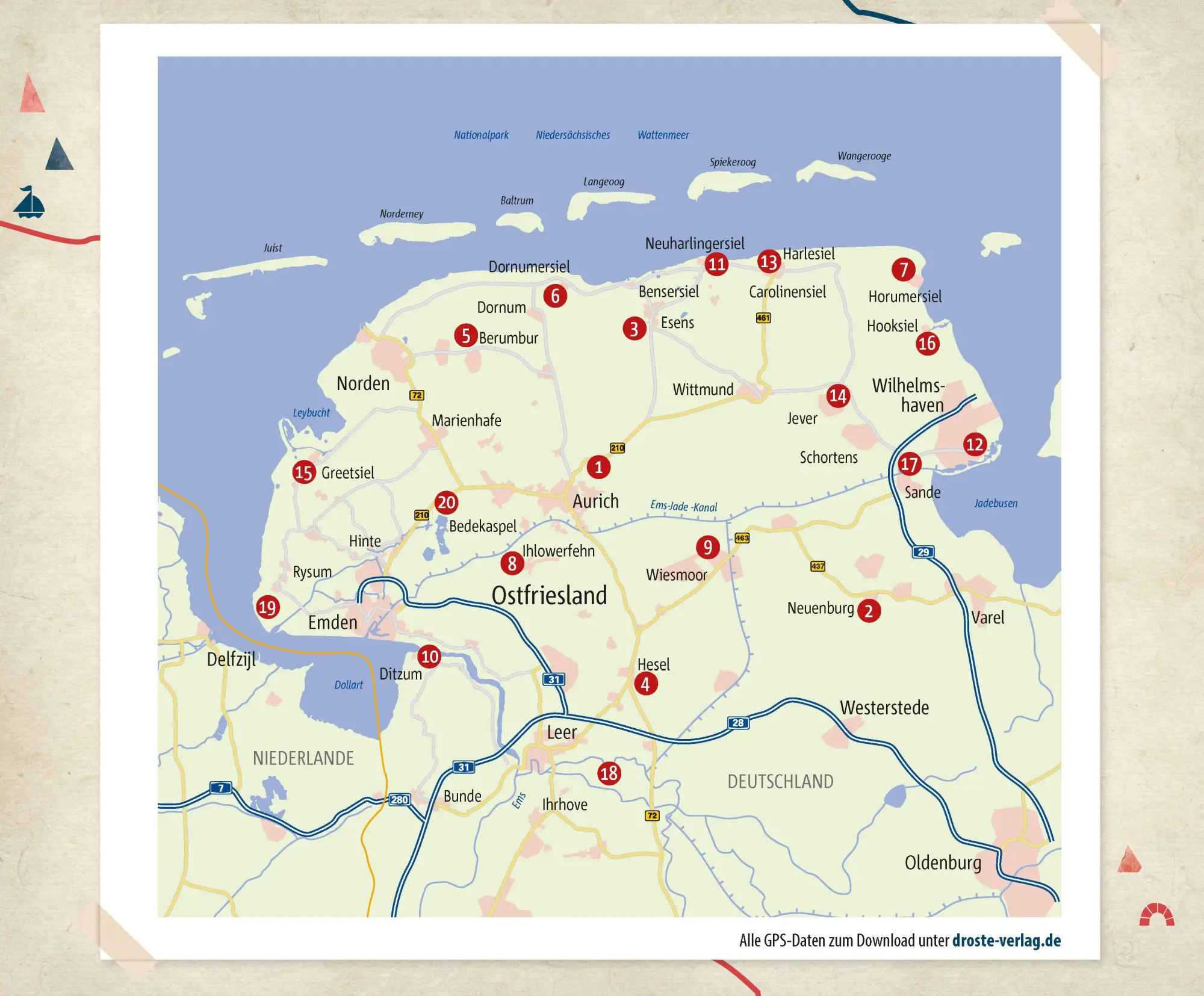 Bild: 9783770027248 | Ostfriesland. Wandern für die Seele | Wohlfühlwege | Valeska Helfert