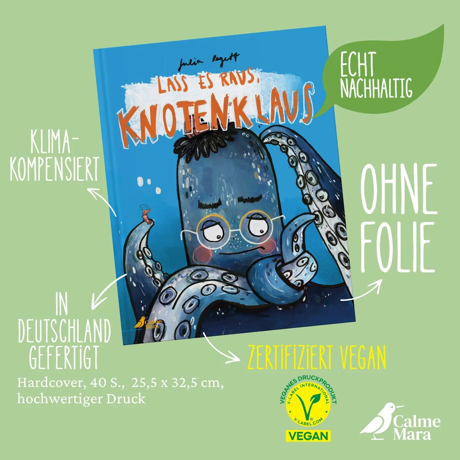 Bild: 9783948877248 | Lass es raus, Knotenklaus | Julia Regett | Buch | 40 S. | Deutsch