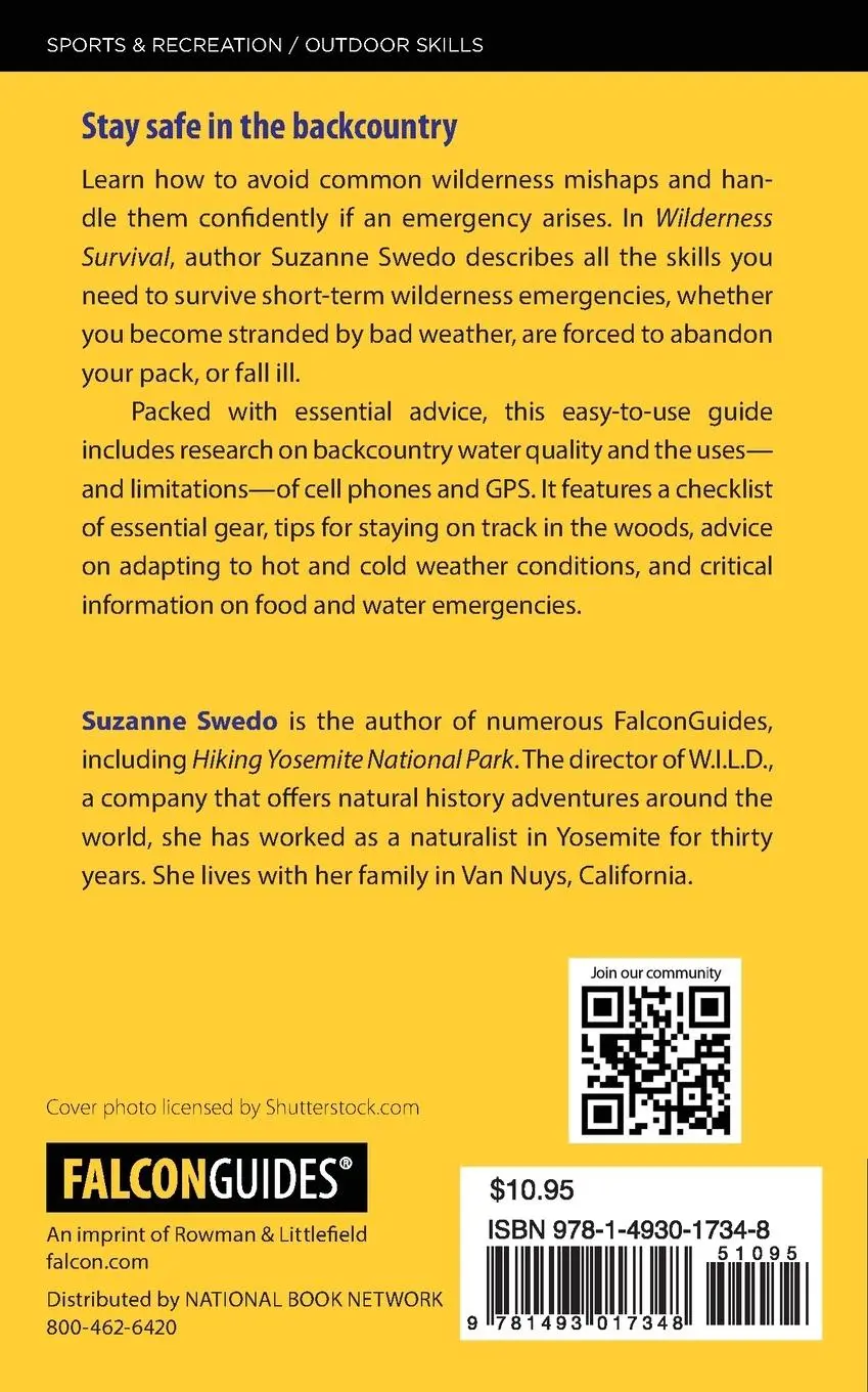 Rückseite: 9781493017348 | Wilderness Survival | Suzanne Swedo | Taschenbuch | Englisch | 2015