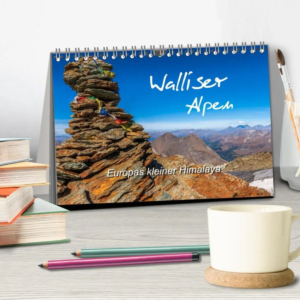 Bild: 9783435497348 | Walliser Alpen - Europas »kleiner« Himalaya (Tischkalender 2025 DIN...