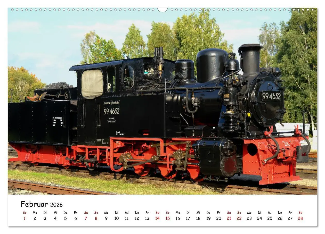 Bild: 9783457417348 | Rügens "rasender Roland" (hochwertiger Premium Wandkalender 2026...