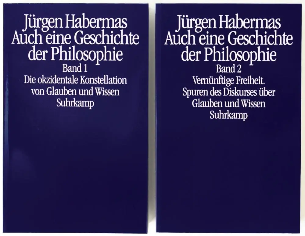 Cover: 9783518587348 | Auch eine Geschichte der Philosophie | Jürgen Habermas | Buch | 2019
