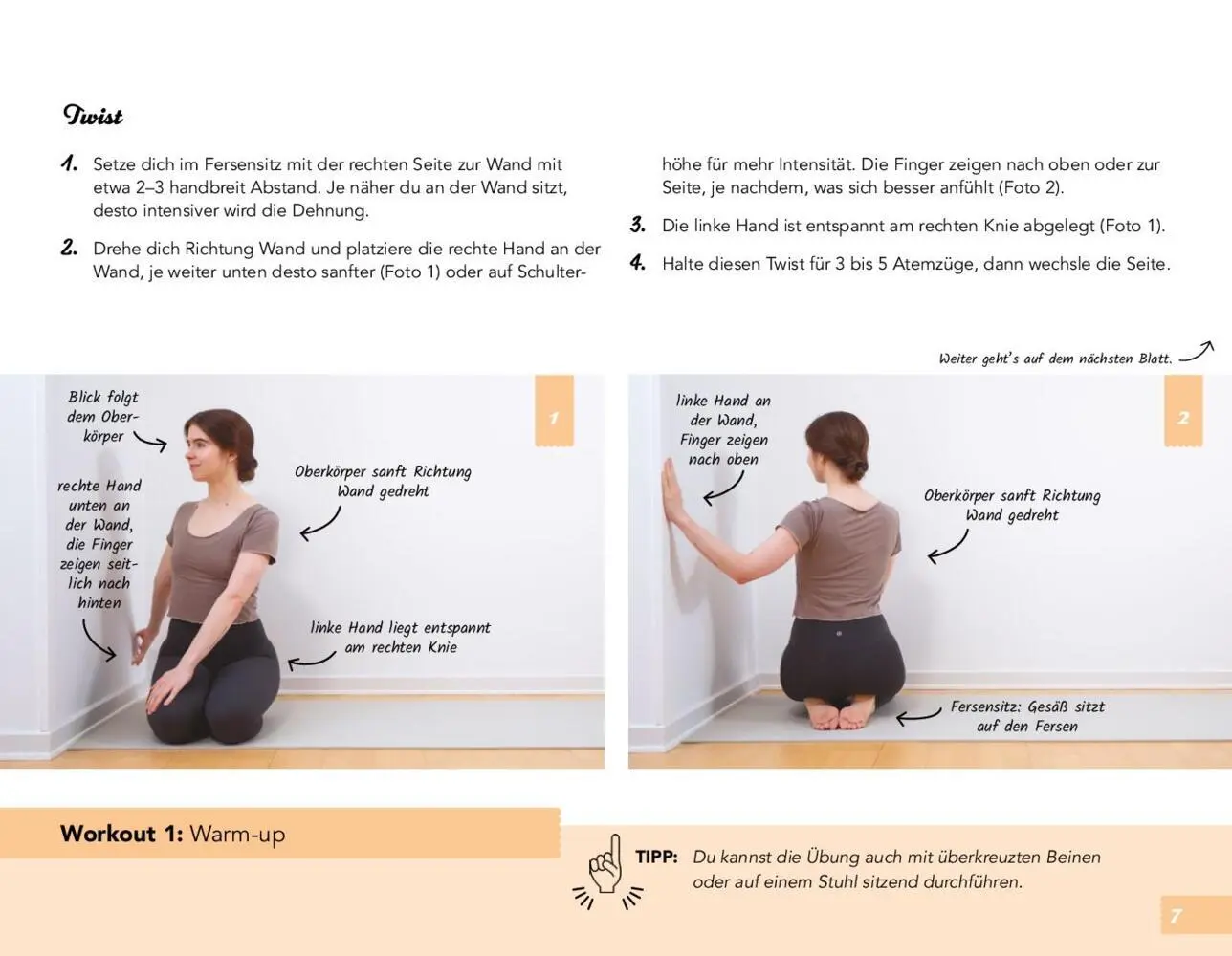 Bild: 9783625197348 | Wand-Pilates | 12 effektive Workouts mit über 70 einfachen Übungen