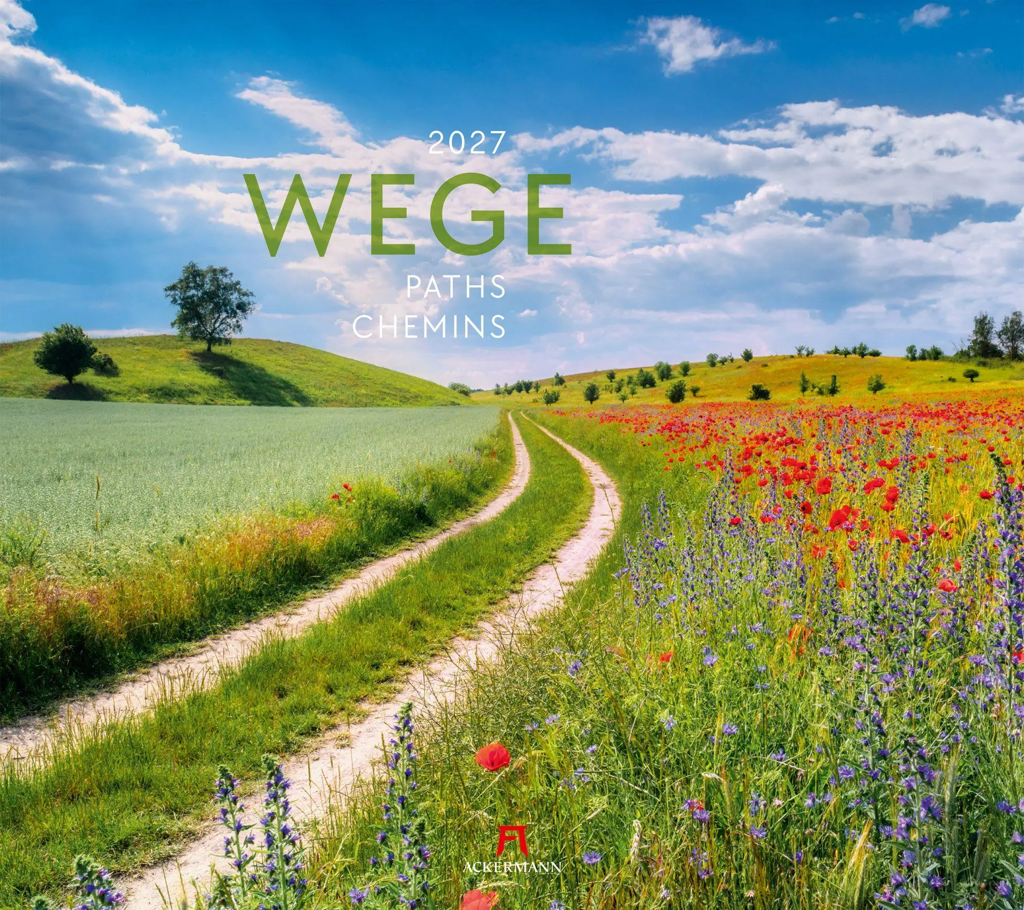 Cover: 9783838427348 | Wege Kalender 2027 | Ackermann Kunstverlag GmbH | Kalender | 14 S.