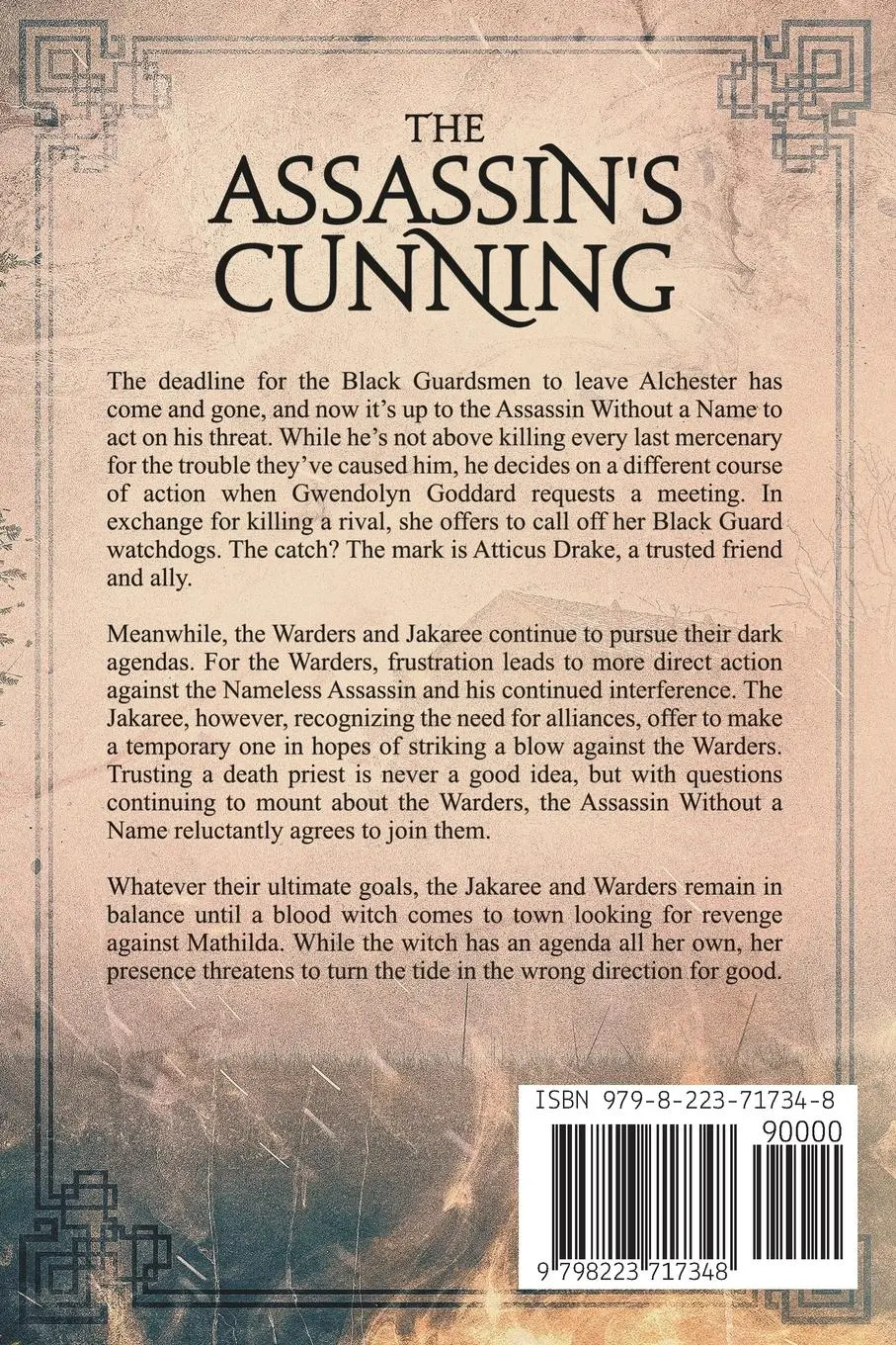 Rückseite: 9798223717348 | The Assassin's Cunning | Scott Marlowe | Taschenbuch | Englisch | 2023