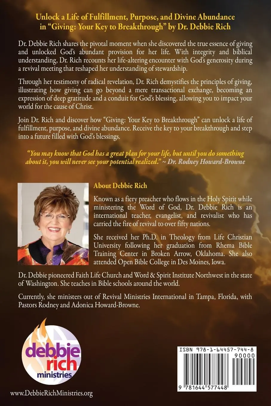 Rückseite: 9781644577448 | Giving | Your Key to Breakthrough | Debbie Rich | Taschenbuch | 2024