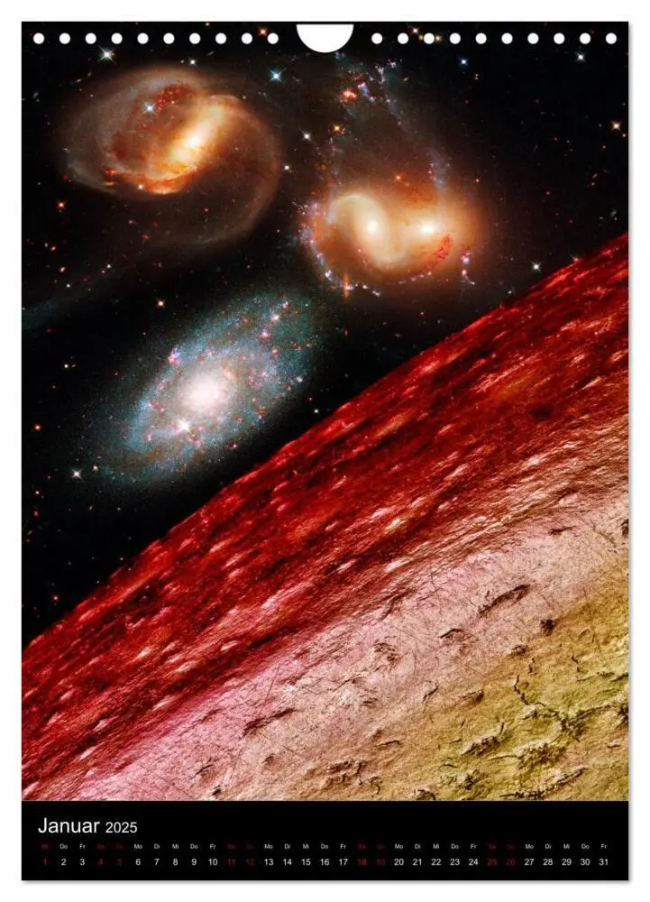 Bild: 9783435937448 | Mikrokosmos - Makrokosmos (Wandkalender 2025 DIN A4 hoch), CALVENDO...