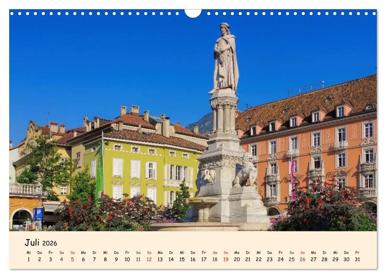 Bild: 9783457957448 | Südtirol - Zwischen Ortler und Dolomiten (Wandkalender 2026 DIN A3...