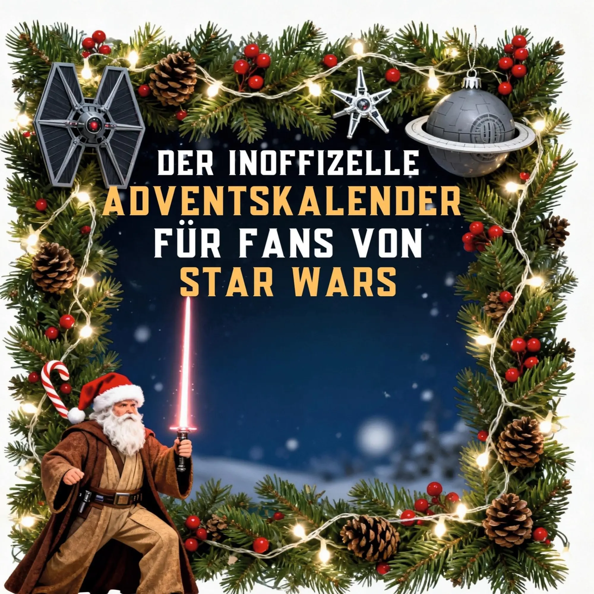 Cover: 9783695317448 | Der inoffizielle Adventskalender für Fans von Star Wars | Elias Münch