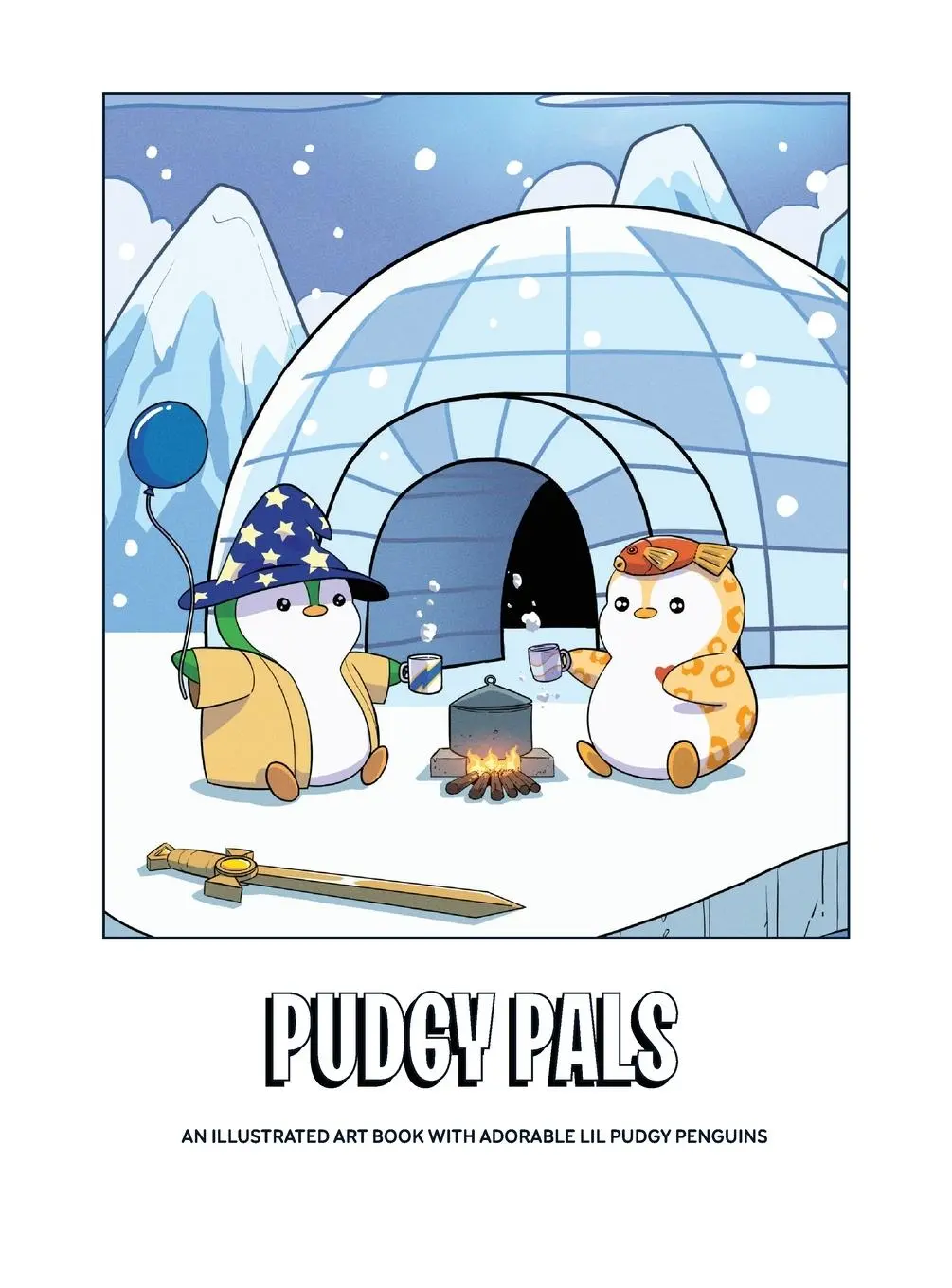 Cover: 9798218307448 | Pudgy Pals | An Illustrated Art Book with Adorable Lil Pudgy Penguins