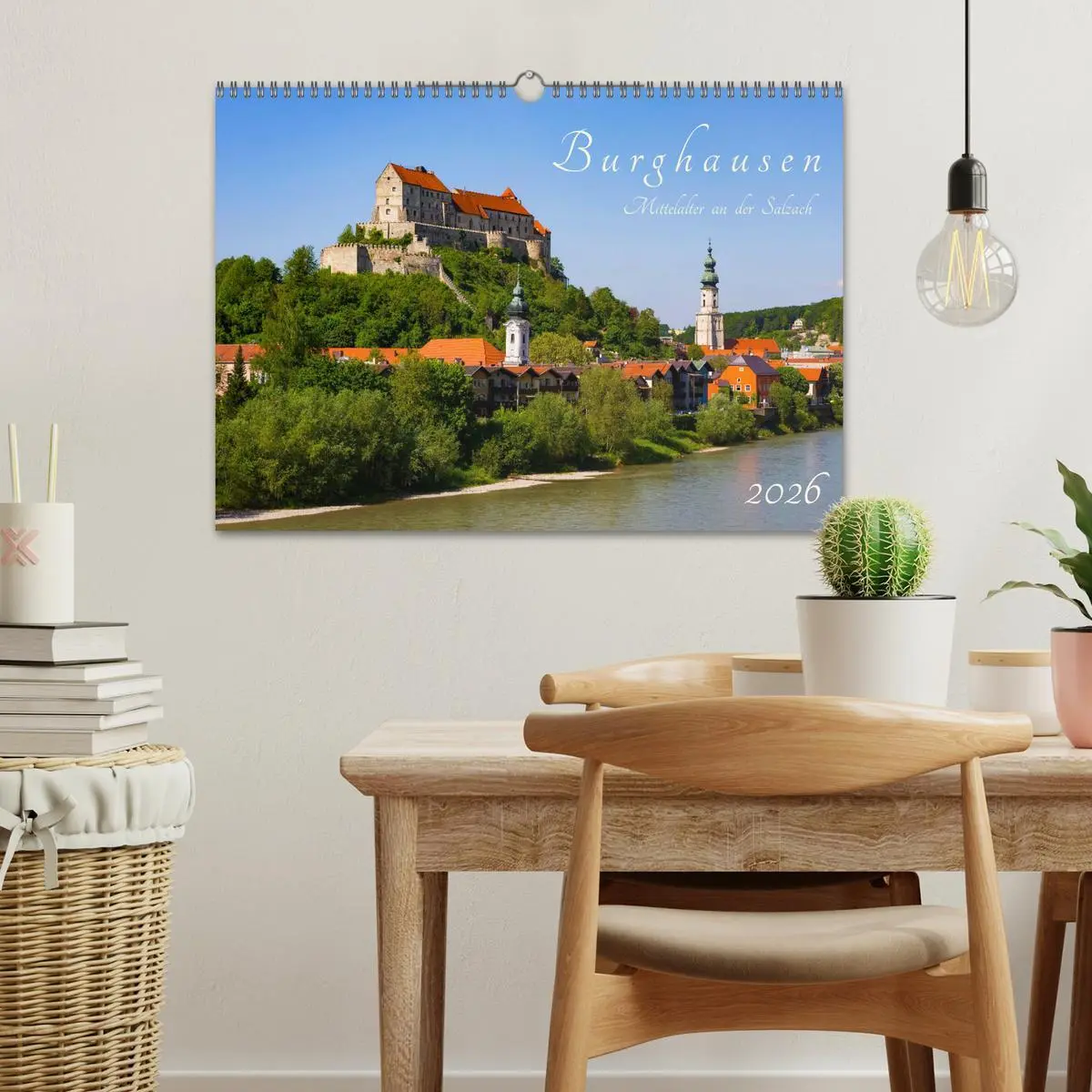 Bild: 9783457637548 | Burghausen - Mittelalter an der Salzach (Wandkalender 2026 DIN A3...