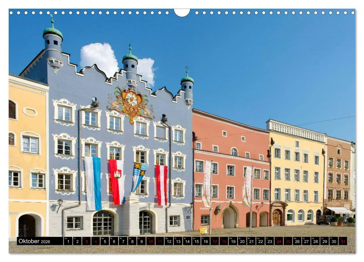 Bild: 9783457637548 | Burghausen - Mittelalter an der Salzach (Wandkalender 2026 DIN A3...