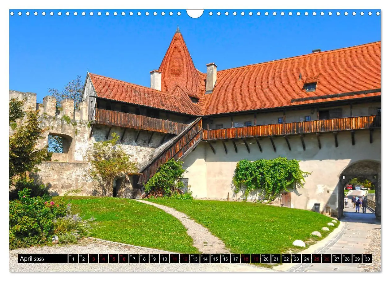 Bild: 9783457637548 | Burghausen - Mittelalter an der Salzach (Wandkalender 2026 DIN A3...