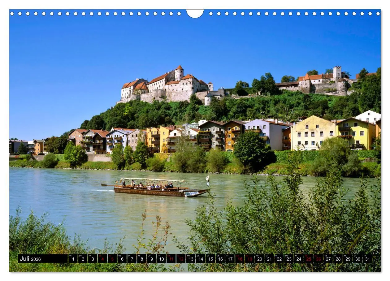 Bild: 9783457637548 | Burghausen - Mittelalter an der Salzach (Wandkalender 2026 DIN A3...