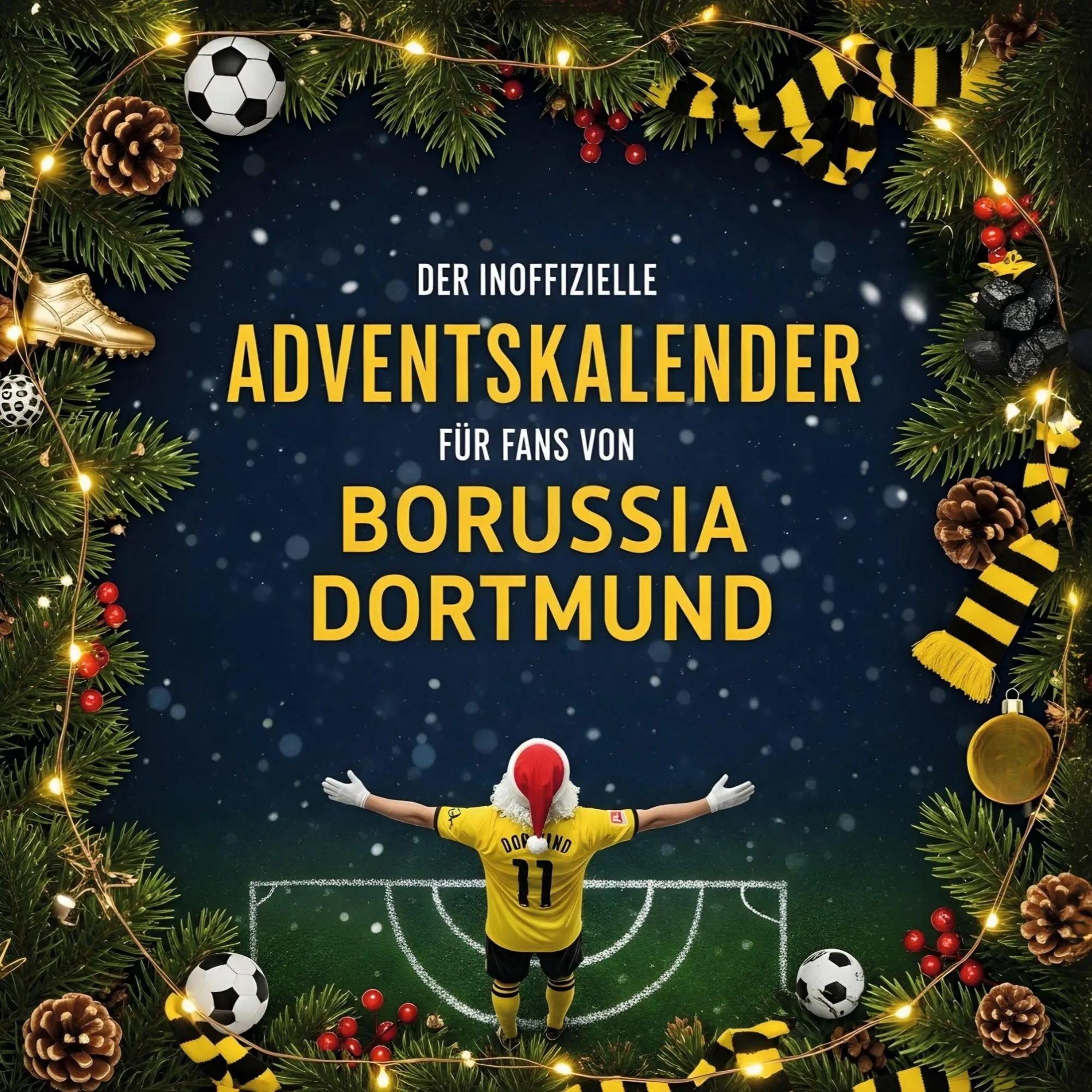Cover: 9783695307548 | Der inoffizielle Adventskalender für Fans von Borussia Dortmund | Buch