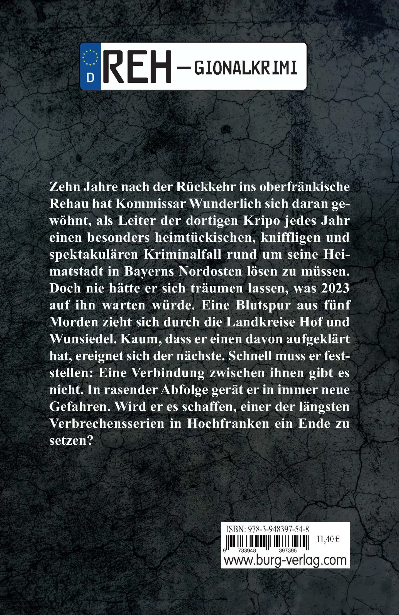 Rückseite: 9783948397548 | Fünfmordeland | Torsten von Wurlitz | Taschenbuch | 262 S. | Deutsch