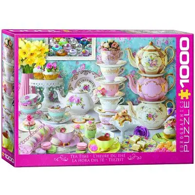 Cover: 628136657648 | Tea Table | Puzzle | Englisch | 2023 | Eurographics