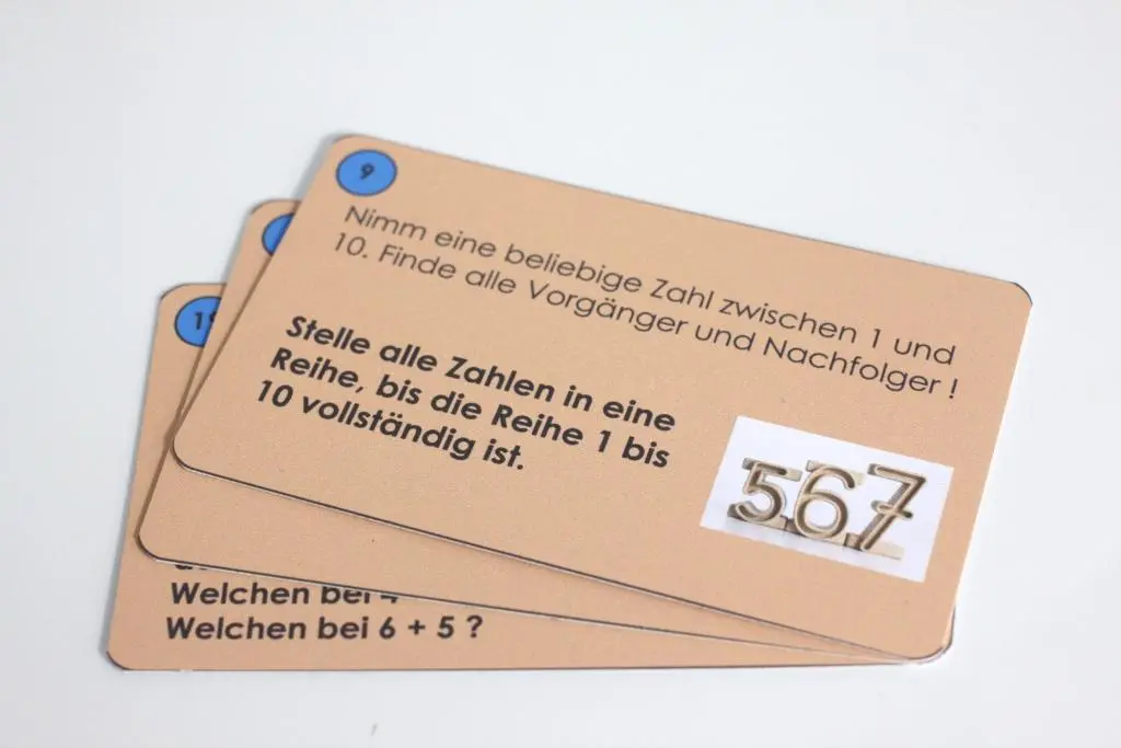 Bild: 4260414067648 | Aufgabenkärtchen für die Stapelzahlen | Box | Deutsch | 2020
