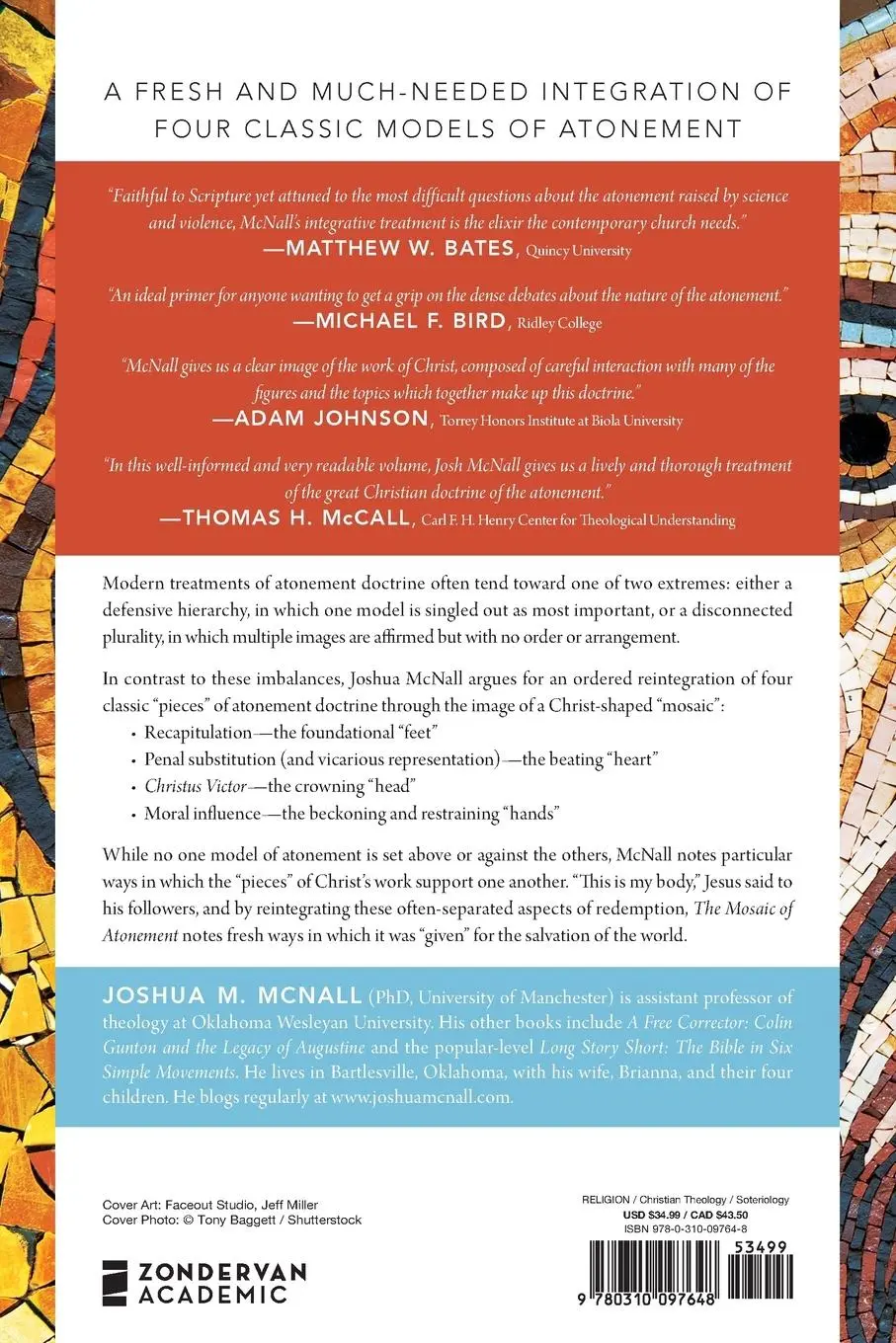 Rückseite: 9780310097648 | The Mosaic of Atonement | An Integrated Approach to Christ's Work