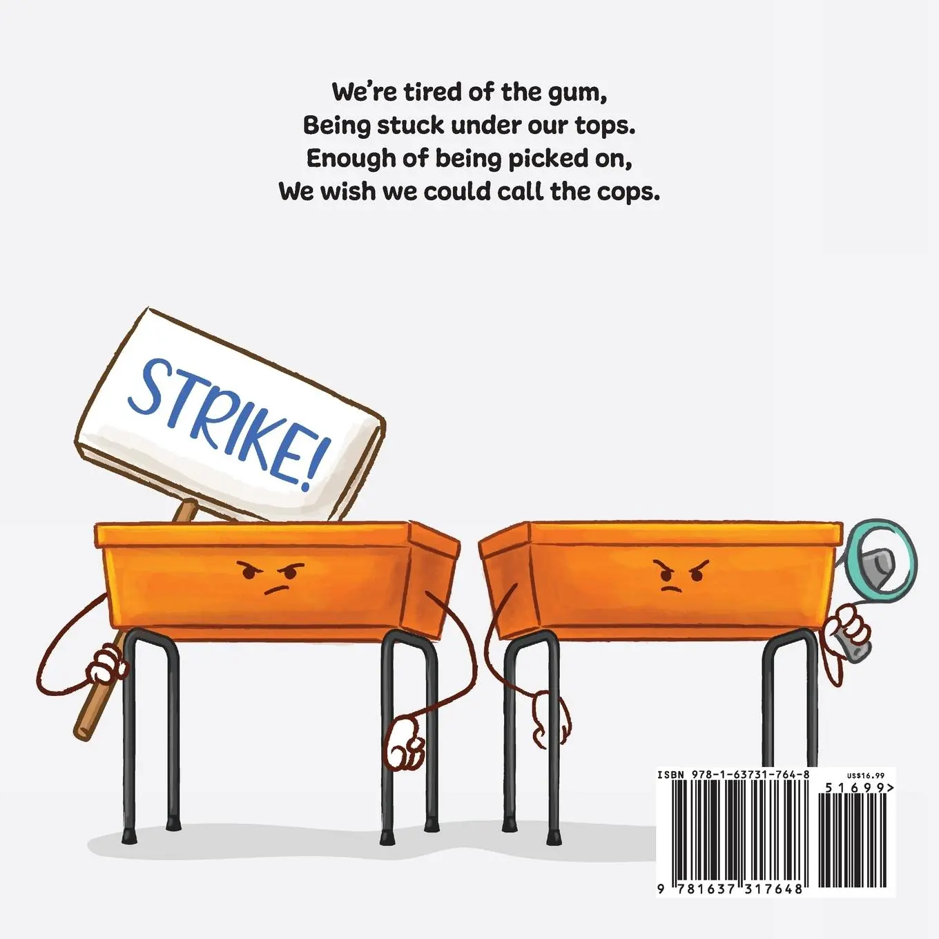 Rückseite: 9781637317648 | Desks on Strike | Jennifer Jones | Taschenbuch | Englisch | 2023
