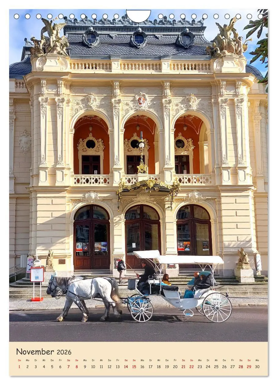 Bild: 9783516337648 | Karlsbad - prächtig und elegant (Wandkalender 2026 DIN A4 hoch),...