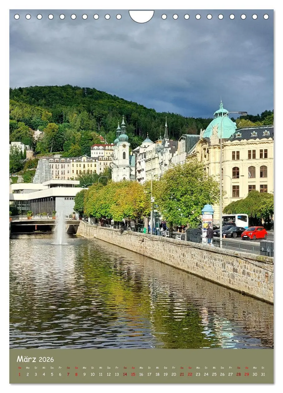 Bild: 9783516337648 | Karlsbad - prächtig und elegant (Wandkalender 2026 DIN A4 hoch),...