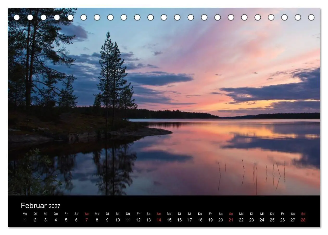 Bild: 9783594177648 | Lichter des Nordens (Tischkalender 2027 DIN A5 quer), CALVENDO...
