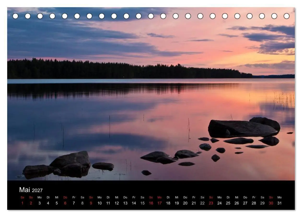 Bild: 9783594177648 | Lichter des Nordens (Tischkalender 2027 DIN A5 quer), CALVENDO...