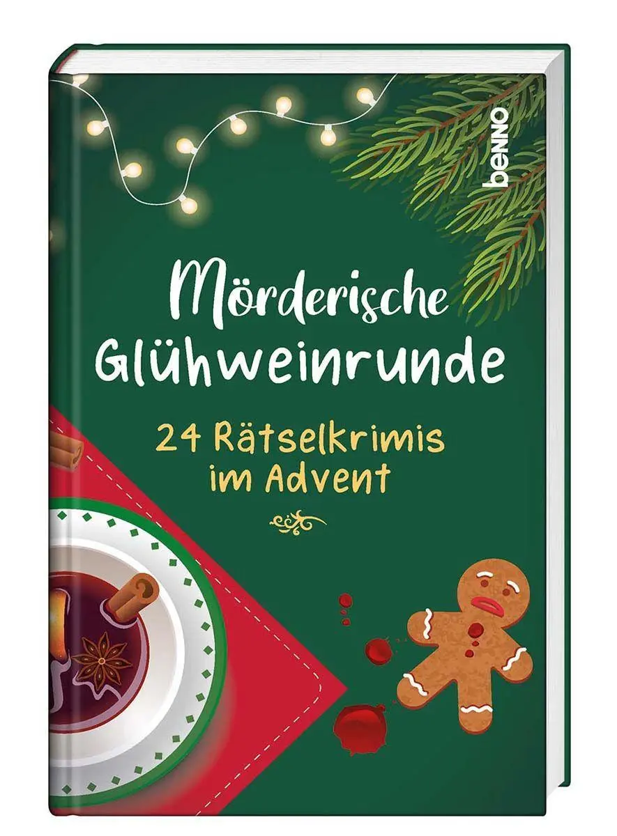 Cover: 9783746257648 | Mörderische Glühweinrunde | 24 Rätselkrimis im Advent | Stefanie Heckl