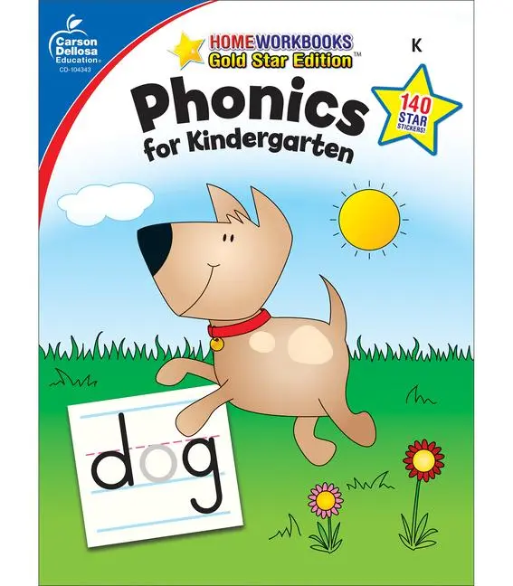 Cover: 9781604187748 | Phonics for Kindergarten, Grade K | Gold Star Edition Volume 12 | Buch