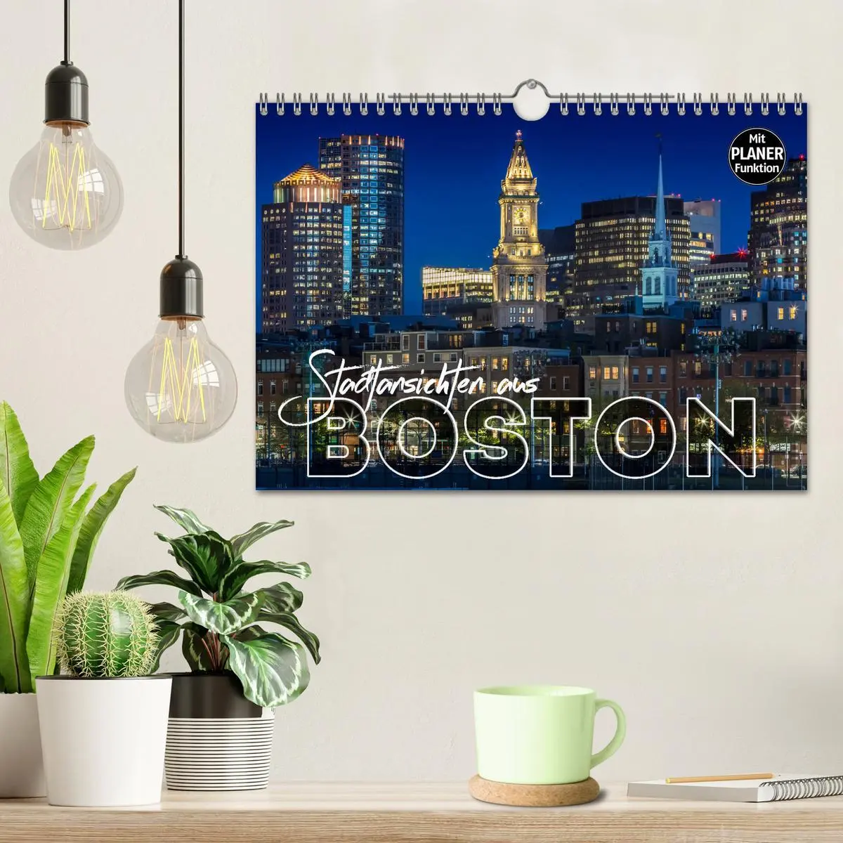 Bild: 9783457857748 | Stadtansichten aus Boston (Wandkalender 2026 DIN A4 quer), CALVENDO...