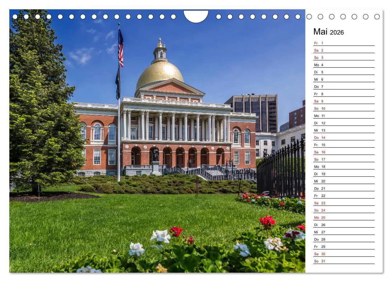 Bild: 9783457857748 | Stadtansichten aus Boston (Wandkalender 2026 DIN A4 quer), CALVENDO...
