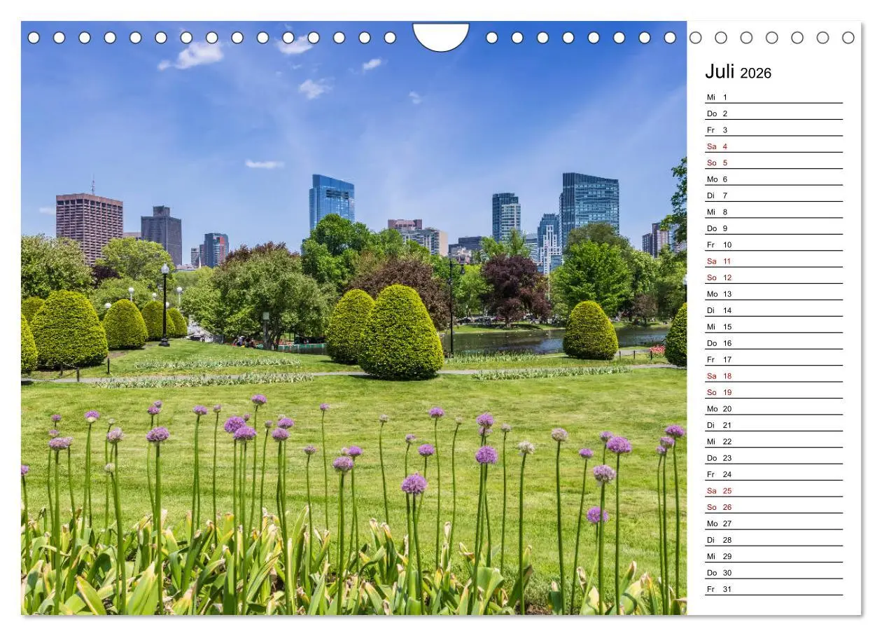 Bild: 9783457857748 | Stadtansichten aus Boston (Wandkalender 2026 DIN A4 quer), CALVENDO...
