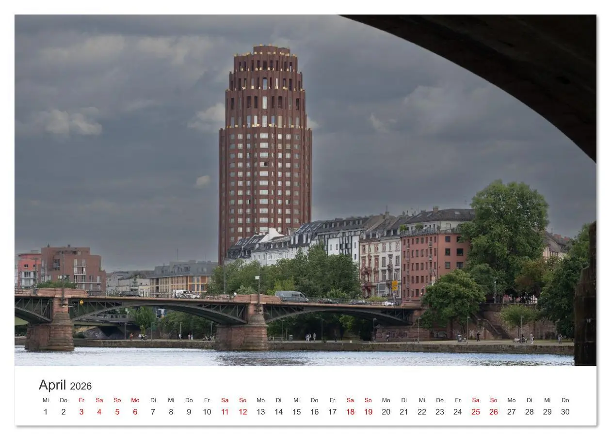Bild: 9783516637748 | Frankfurt am Main - Abseits der Touristenströme (Wandkalender 2026...