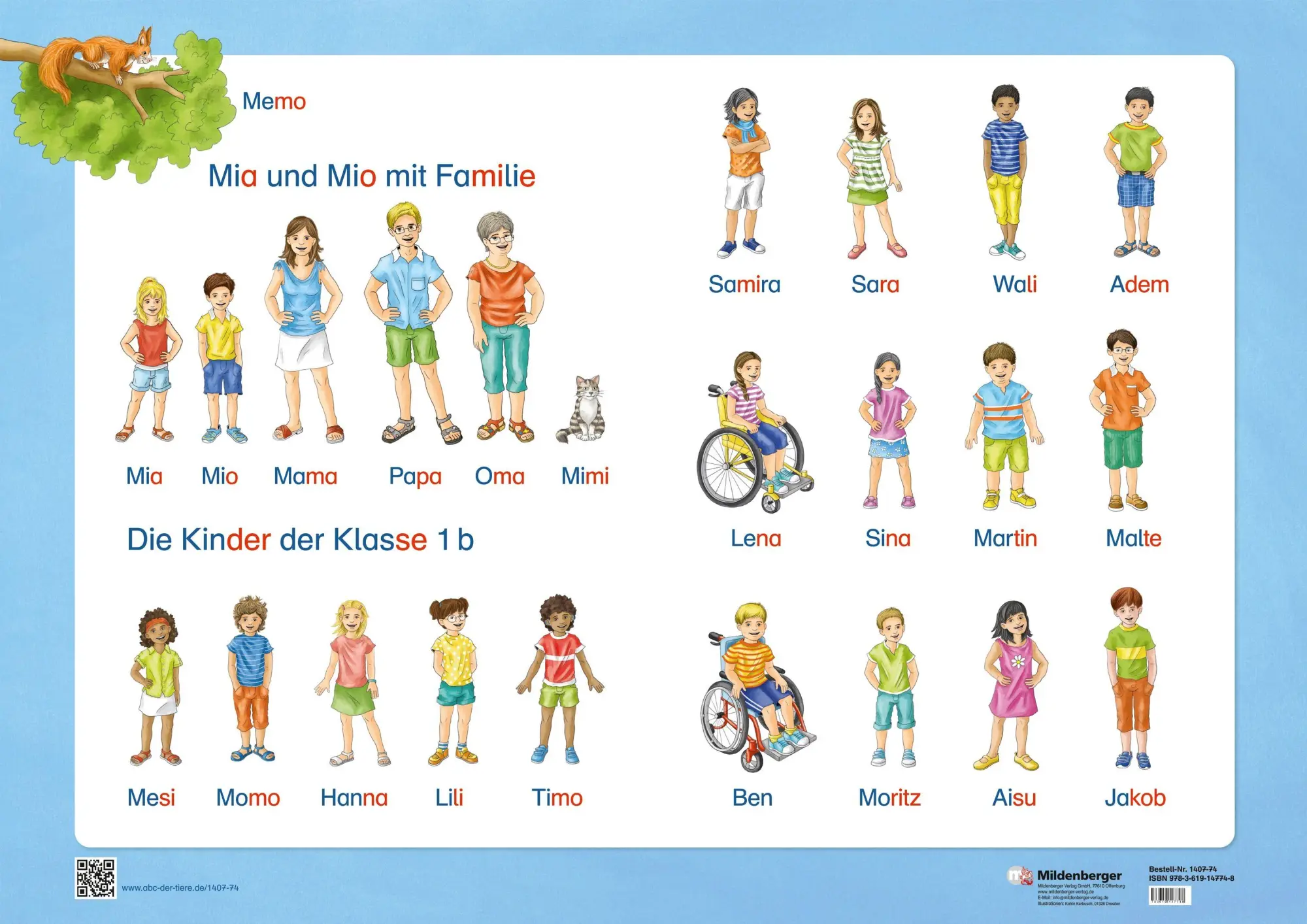 Cover: 9783619147748 | ABC der Tiere 1 Neubearbeitung - Poster zu den Kindern des ABC der...