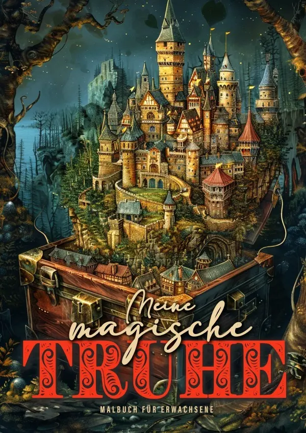 Cover: 9783759807748 | Meine magische Truhe Malbuch für Erwachsene 2 | Publishing (u. a.)