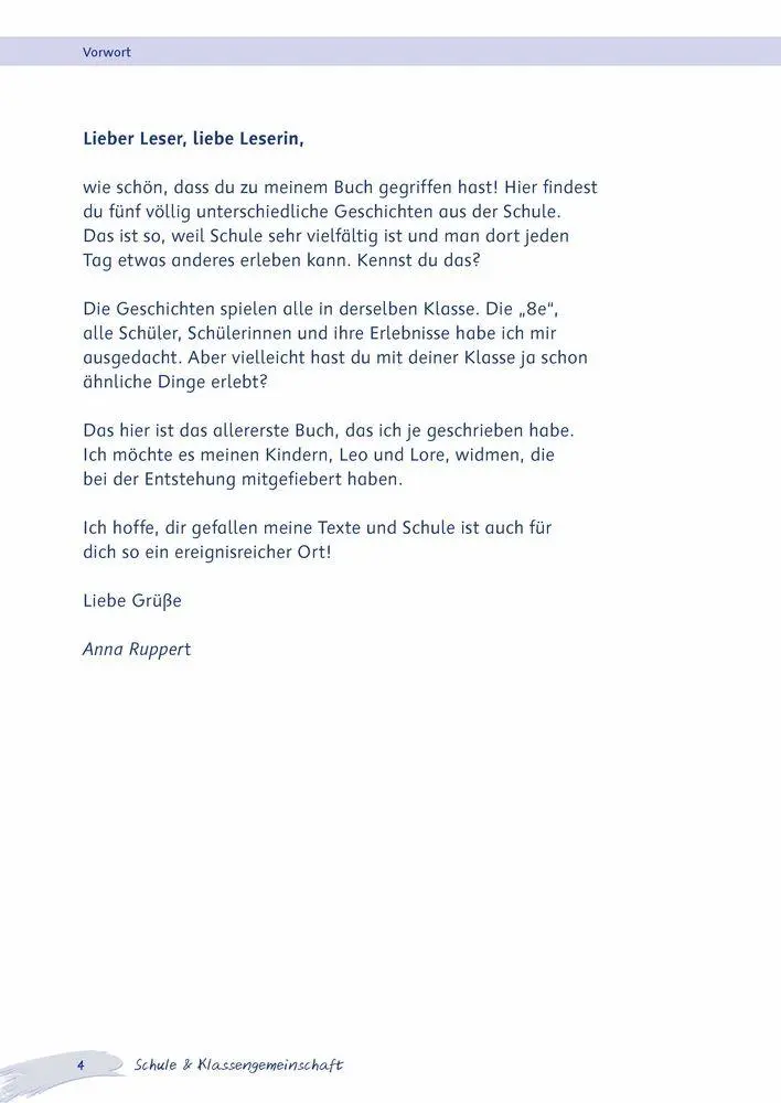 Bild: 9783834667748 | Schule &amp; Klassengemeinschaft | Anna Ruppert | Taschenbuch | 72 S.