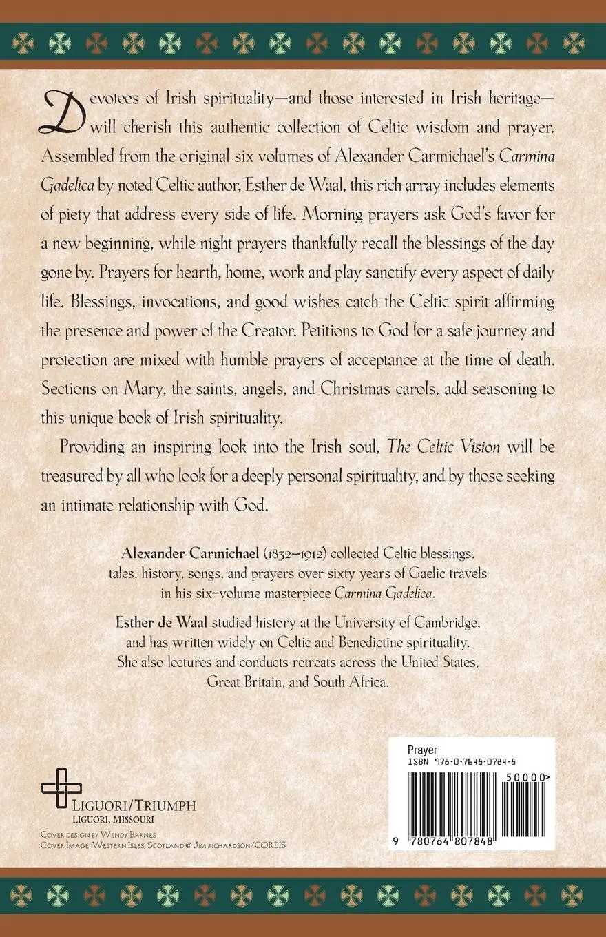 Rückseite: 9780764807848 | The Celtic Vision | Esther De Waal (u. a.) | Taschenbuch | Englisch